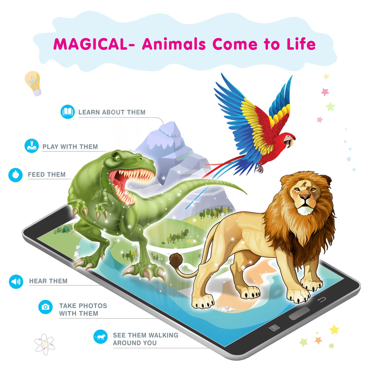 AR coloring benefits