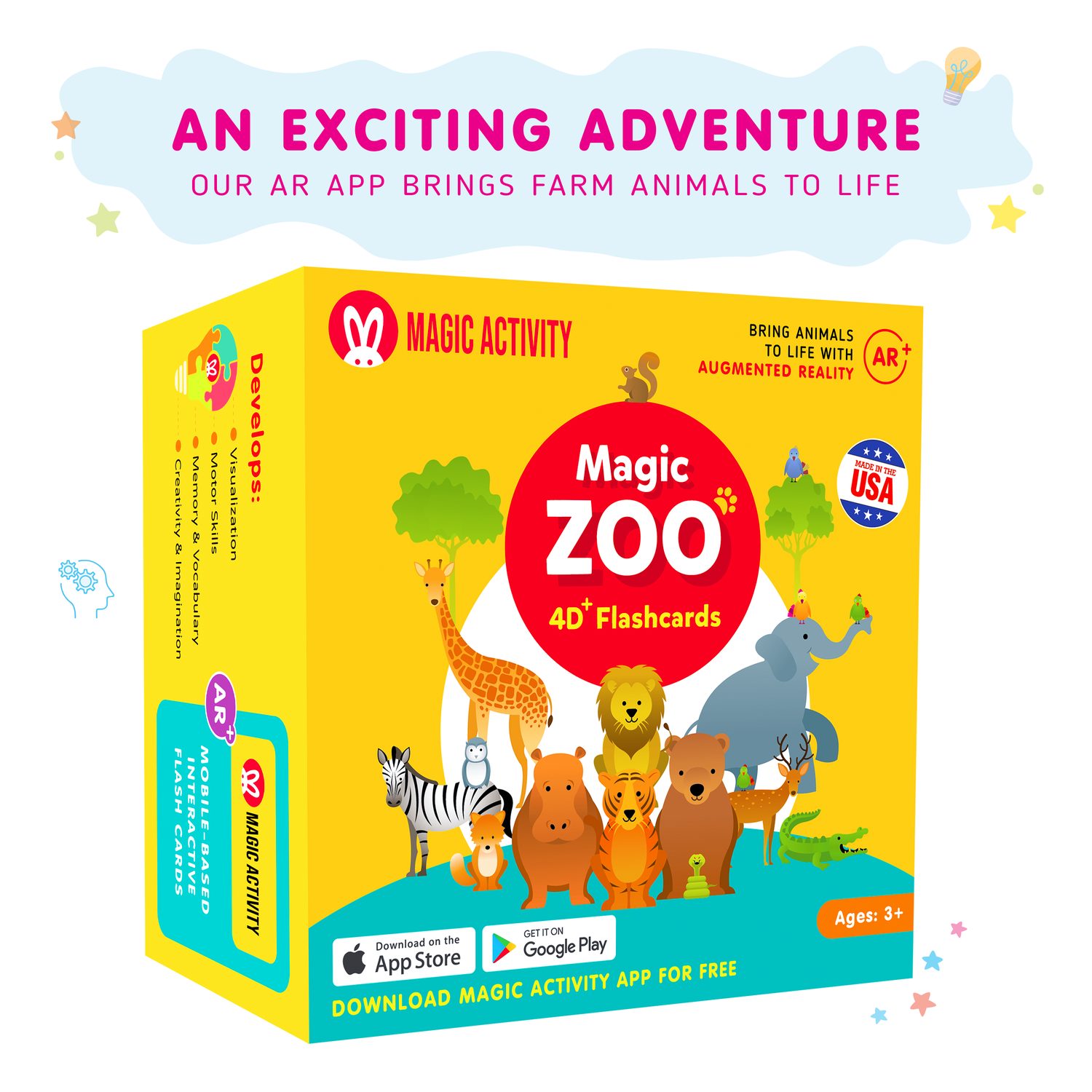 Augmented reality flash cards
